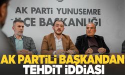 AK Partili başkandan tehdit iddiası