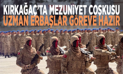 Kırkağaç’ta mezuniyet coşkusu: Uzman Erbaşlar göreve hazır