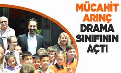 Mücahit Arınç, drama sınıfının açılışına katıldı