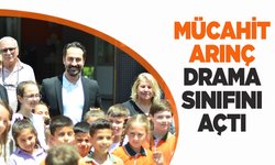 Mücahit Arınç, drama sınıfının açılışına katıldı