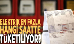 Elektrik en fazla hangi saatte tüketiliyor?