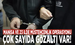 Manisa ve 23 ilde müstehcenlik operasyonu: Çok sayıda gözaltı var!