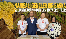 Manisalı gençler bir başka: Sultaniye üzümünden ekşi maya ürettiler