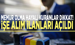 Memur olma hayali kuranlar dikkat! İşe alım ilanları açıldı