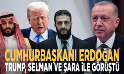 Cumhurbaşkanı Erdoğan Trump, Selman ve Şara ile görüştü