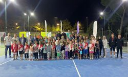 İlçede Gençlik Haftası Tenis Turnuvası tamamlandı