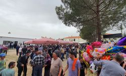 Demirci'de geleneksel yağmur duası ve hayır yemeğine yoğun katılım