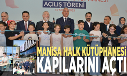 Manisa Halk Kütüphanesi kapılarını açtı