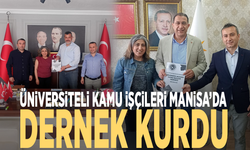 Üniversiteli kamu işçileri Manisa’da dernek kurdu