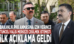 Bakanlık PKK anmasına izin verince Tunceli Valisi merkeze çekilmek istemişti: İlk açıklama geldi