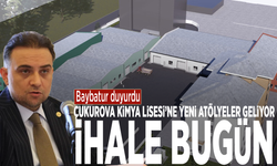 Baybatur duyurdu! Çukurova Kimya Lisesi’ne yeni atölyeler geliyor: İhale bugün