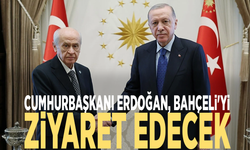Cumhurbaşkanı Erdoğan, Bahçeli'yi ziyaret edecek