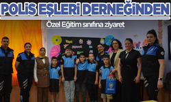 Polis Eşleri Derneği’nden Özel Eğitim sınıfına ziyaret