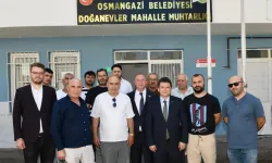 Bursa Osmangazi'de Başkan Aydın'ın durağı Doğanevler oldu