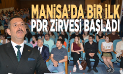 Manisa’da bir ilk: PDR zirvesi başladı