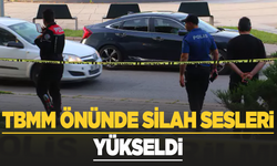 TBMM önünde silah sesleri!