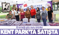 El emeği göz nuru ürünler Atatürk Kent Parkı’nda satışta