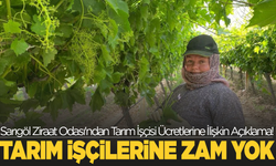 Sarıgöl Ziraat Odası'ndan Tarım İşçisi Ücretlerine İlişkin Açıklama!
