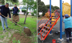 Park ve bahçelerde yoğun mesai
