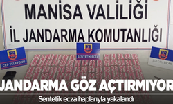 Sentetik ecza haplarıyla yakalandı
