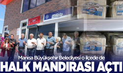 Manisa'da o ilçeye de halk mandıra açıldı