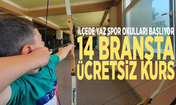İlçede yaz spor okulları başlıyor: 14 branşta ücretsiz kurs