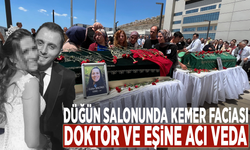 Düğün salonunda kemer faciası: Doktor ve eşine acı veda