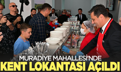 Muradiye'de Kent Lokantası açıldı