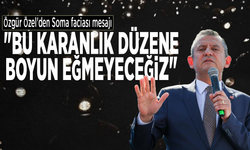 Özgür Özel'den Soma faciası mesajı: "Bu karanlık düzene boyun eğmeyeceğiz"