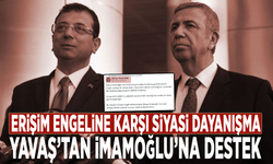 Erişim engeline karşı siyasi dayanışma: Yavaş’tan İmamoğlu’na destek