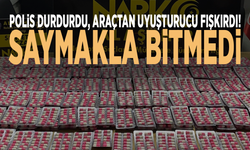 Polis durdurdu, araçtan uyuşturucu fışkırdı! Saymakla bitmedi