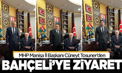 MHP Manisa İl Başkanı Cüneyt Tosuner’den Genel Başkan Bahçeli’ye Ziyaret