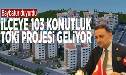 Baybatur duyurdu: İlçeye 103 konutluk TOKİ projesi geliyor