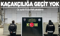Manisa’da kaçakçılığa geçit yok: Üç ayda 15 şüpheli yakalandı