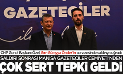 Manisa Gazeteciler Cemiyeti Başkanı Aydın'dan, CHP Genel Başkanı Özel'e yapılan saldırıya sert tepki