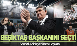 Beşiktaş Kulübü'nde Serdal Adalı yeniden Başkan!