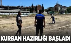 Kurban hazırlıkları başladı
