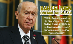 Bahçeli'den Terörsüz Türkiye mesajı