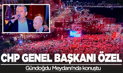 Özgür Özel, Gündoğdu Meydanı'nda konuştu