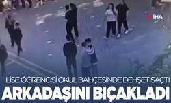 Okulda korku dolu anlar: Arkadaşını bıçakladı!