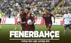 Fenerbahçe'ye Hatay'dan ağır yenilgi