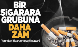 Bir sigara grubuna zam geldi