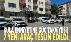 Kula Emniyetine güç takviyesi! 7 yeni araç teslim edildi