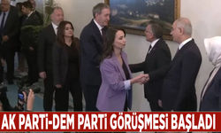 Ak Parti-DEM Parti görüşmesi başladı