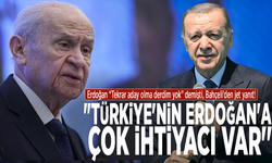 Erdoğan “Tekrar aday olma derdim yok” demişti, Bahçeli'den jet yanıt: "Türkiye'nin Erdoğan'a çok ihtiyacı var''