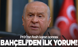 PKK'nın fesih kararı sonrası Bahçeli'den ilk yorum