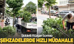 Şiddetli Rüzgar Sonrası Şehzadeler’de Hızlı Müdahale