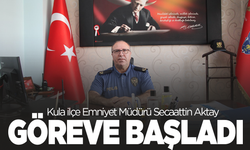 Kula'nın yeni İlçe Emniyet Müdürü göreve başladı