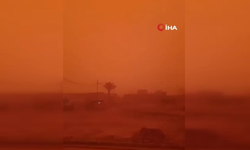 Irak'ı kum fırtınası vurdu | Ölü ve yaralılar var!