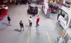 Servisçi dayağı kameralara böyle yansıdı